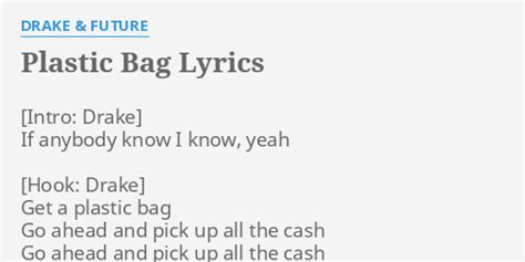 fake plastic bag lyrics|plastic bag lyrics drake.